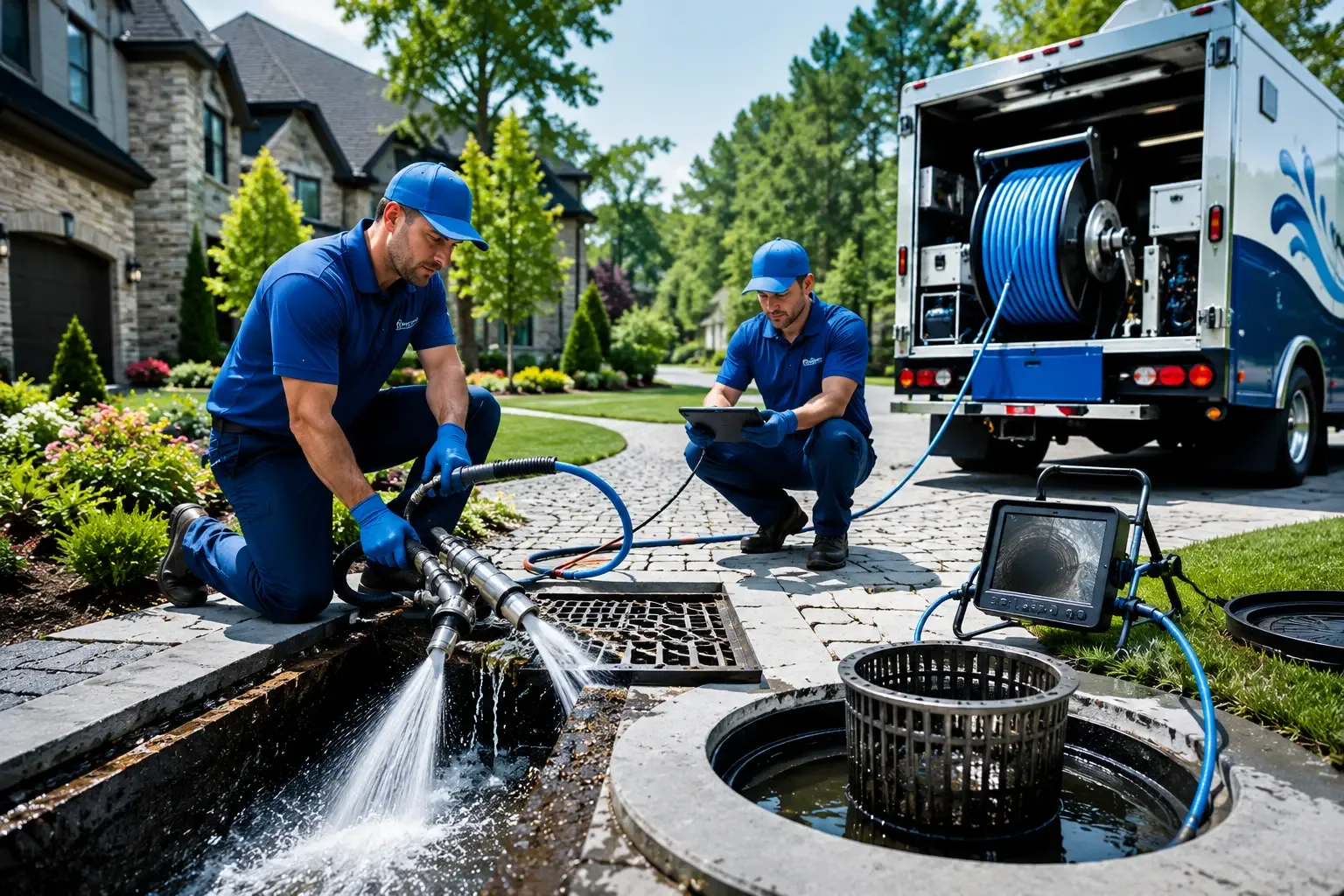 Local outdoor drain cleaning professionals in Bassfield, MS