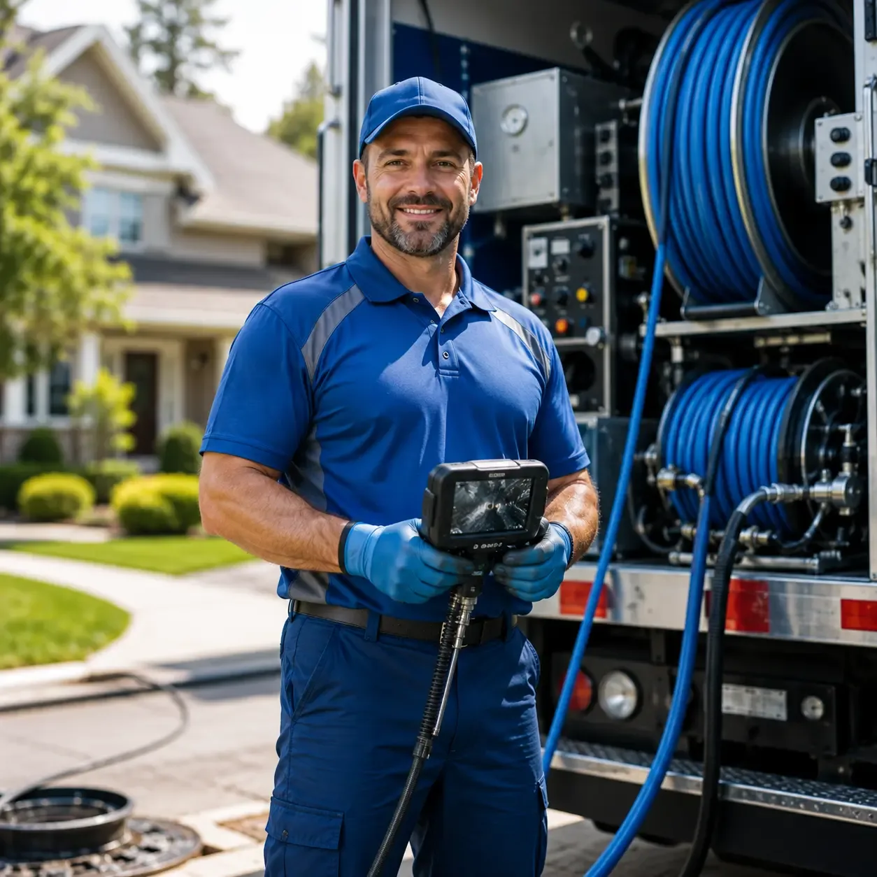 Local outdoor drain cleaning specialists in Bassfield, MS